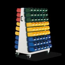 Bott Chariot à Outils 14026028.16 Perfo Mobile 6S RAL 7035 7035 Avec 2x3 Sleuv.pl.