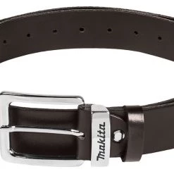 Makita Accessoires Ceinture Porte-outils E-05387 Ceinture En Cuir Brun