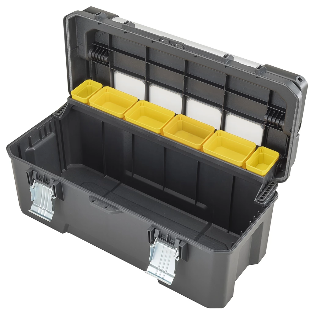 Stanley Chariot à Outils FMST1-75791 FatMax Pro Alu Cantilever Tool Case 26". 2 Stanley Chariot à Outils FMST1-75791 FatMax Pro Alu Cantilever Tool Case 26". – Image 2