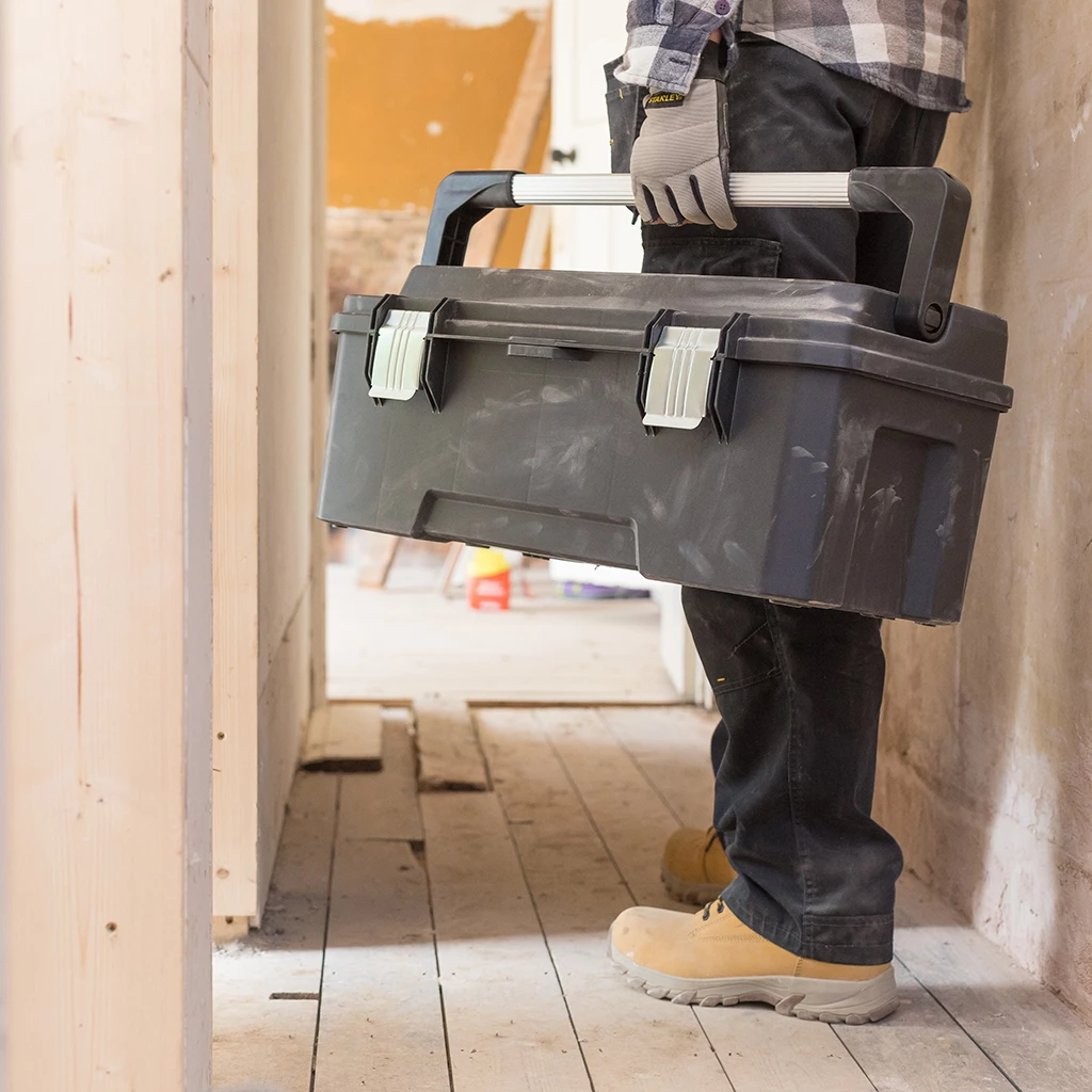 Stanley Chariot à Outils FMST1-75791 FatMax Pro Alu Cantilever Tool Case 26". 4 Stanley Chariot à Outils FMST1-75791 FatMax Pro Alu Cantilever Tool Case 26". – Image 4