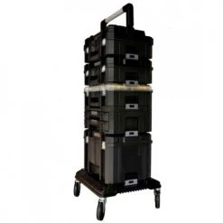 Stanley Coffret Pour Machine TSTAKCOMBO1 Valises FATMAX® TSTAK COMBO1 Complètes Avec Roues